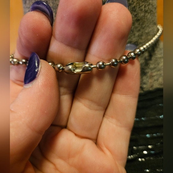 VINTAGE PUNK/ROCKABILLY ANGEL/DEVIL CHOKER - Picture 4 of 4